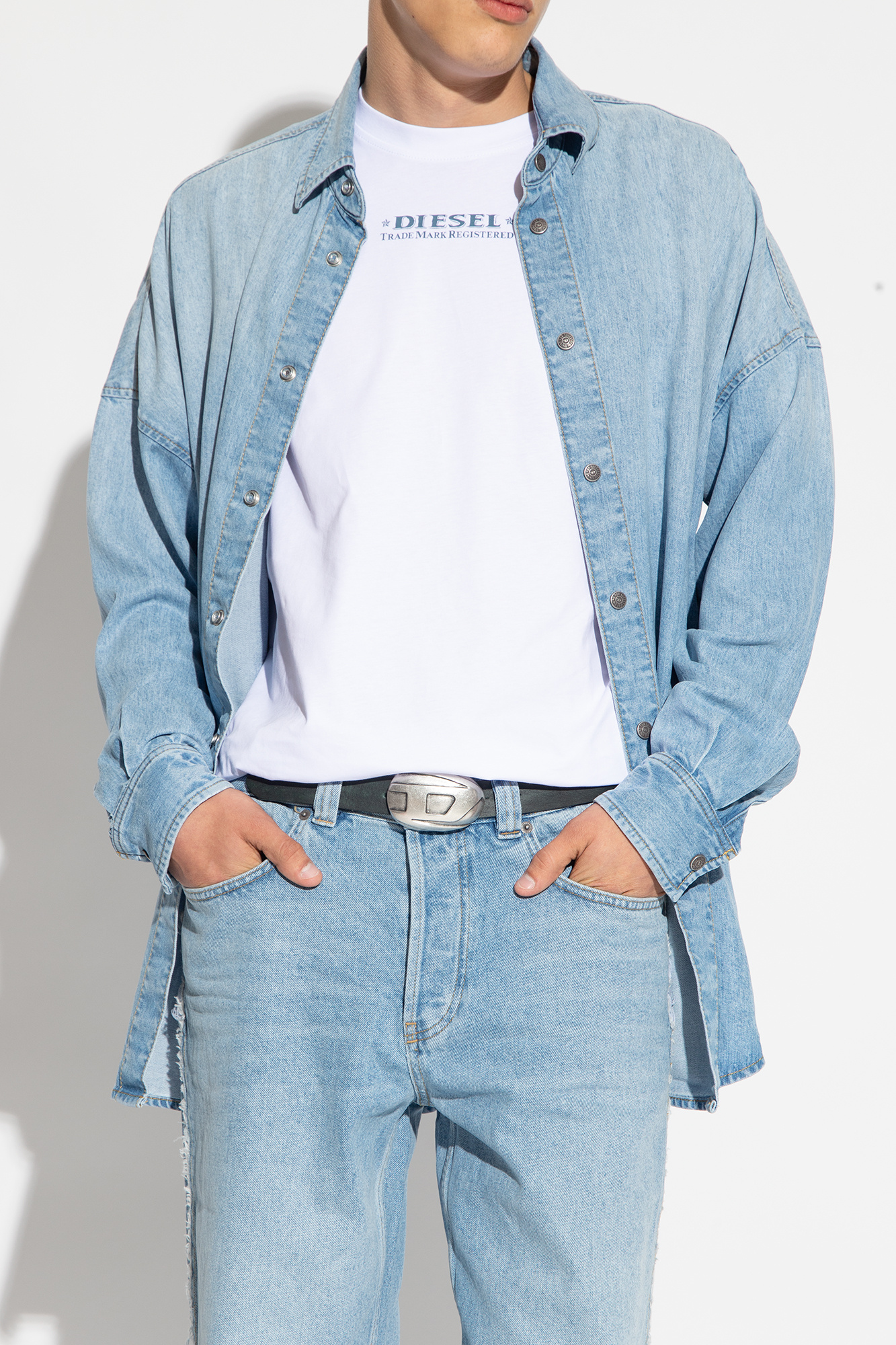 Diesel Belt with logo | Men's Accessories Diesel Belt with logo | Men's Accessories